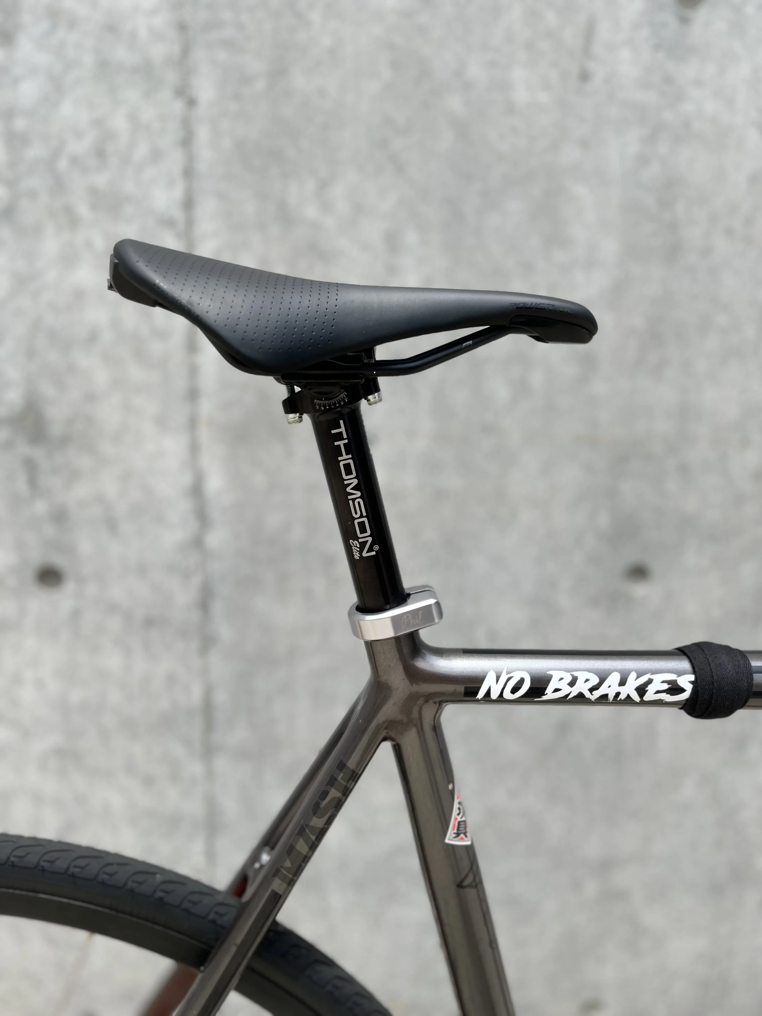 Cinelli mash parallax charcoal size 56 by Tomo — Slow Spin Society